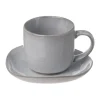 Heirol Svelte coffee cup and plate, 2,5 dl, stone