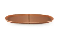 Heirol Svelte plate, 30 cm, terracotta