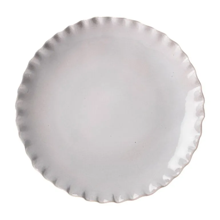 Heirol Twist plate, 28 cm, stone