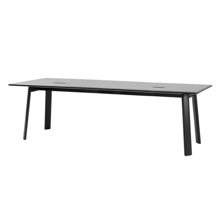 Hem Alle conference table, 250 x 120 cm, black