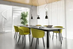 Hem Alle conference table, 250 x 120 cm, black