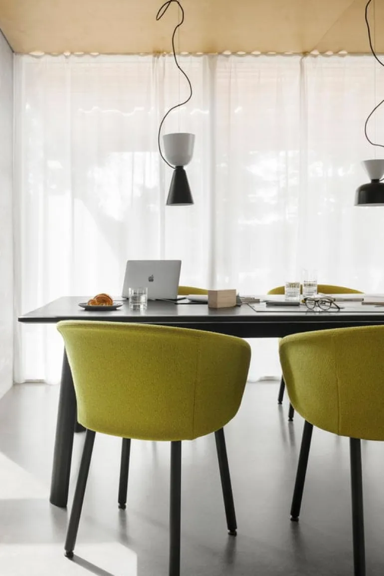 Hem Alle conference table, 250 x 120 cm, black