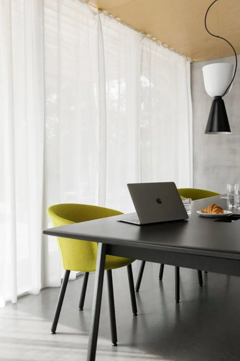 Hem Alle conference table, 300 x 120 cm, black