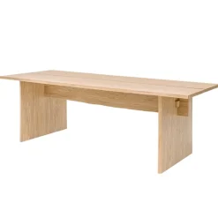 Hem Bookmatch table, 220 x 90 cm, oak