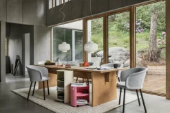 Hem Bookmatch table, 220 x 90 cm, oak