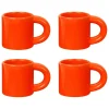 Hem Bronto espresso cup, 4 pcs, orange