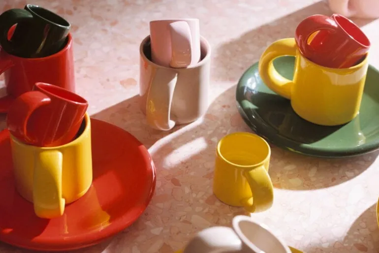 Hem Bronto espresso cup, 4 pcs, orange