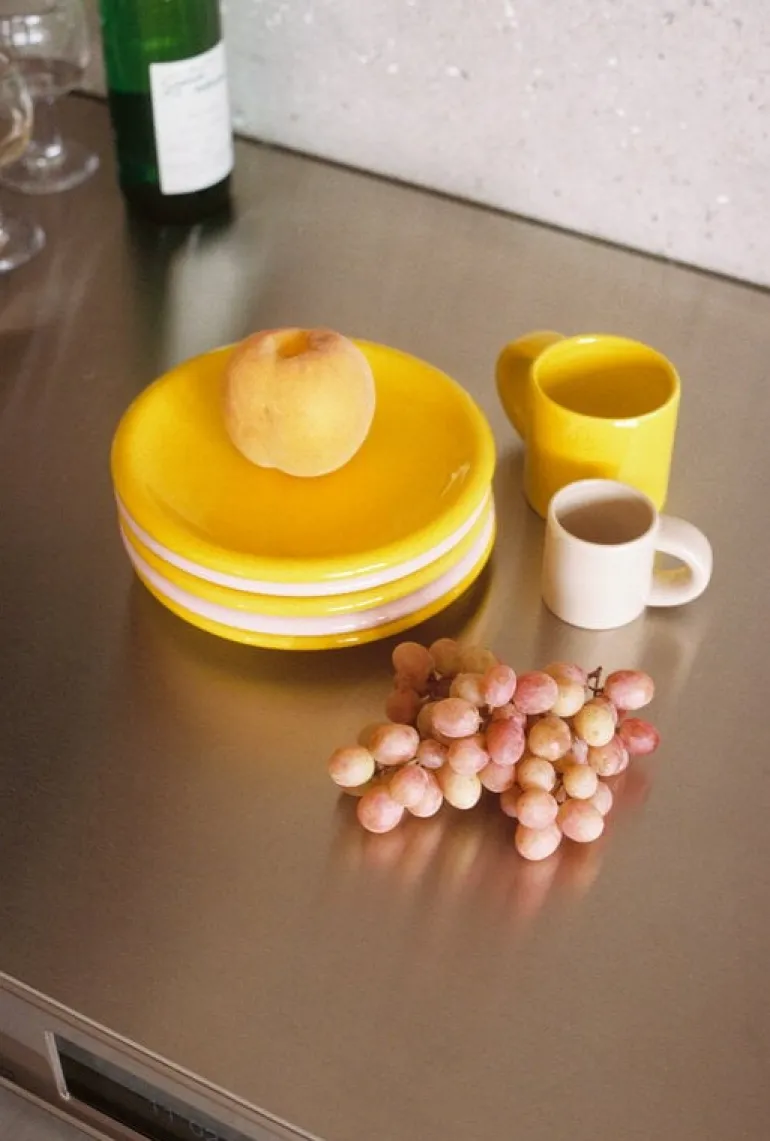 Hem Bronto plate, 2 pcs, yellow