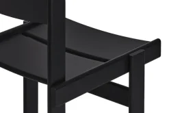 Hem Bullnose chair, black