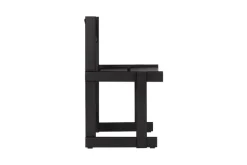 Hem Bullnose chair, black