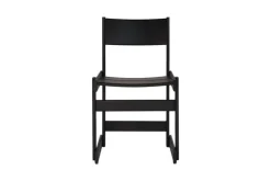 Hem Bullnose chair, black