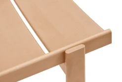 Hem Bullnose chair, natural beech