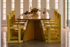 Hem Bullnose chair, yellow