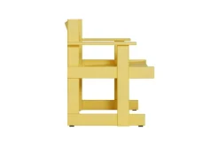 Hem Bullnose lounge chair, yellow