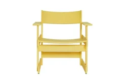 Hem Bullnose lounge chair, yellow