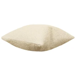 Hem Chunky Bouclé cushion, medium, 50 x 50 cm, eggshell