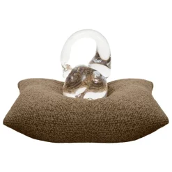 Hem Chunky Bouclé cushion, medium, 50 x 50 cm, sawdust