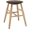 Hem Drifted stool, dark cork - oak