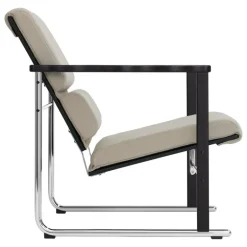 Hem Experiment lounge chair 502, black - light beige