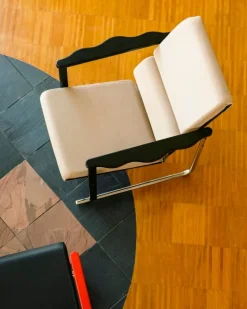 Hem Experiment lounge chair 502, black - light beige