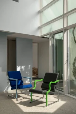 Hem Experiment lounge chair 502, blue - ultramarine