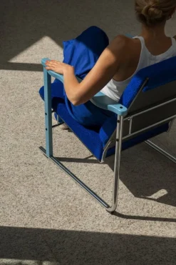 Hem Experiment lounge chair 502, blue - ultramarine