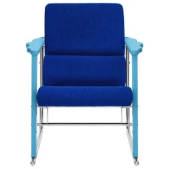 Hem Experiment lounge chair 502, blue - ultramarine