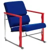 Hem Experiment lounge chair 503, red - ultramarine