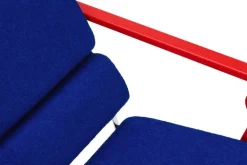 Hem Experiment lounge chair 503, red - ultramarine