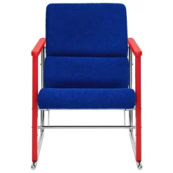 Hem Experiment lounge chair 503, red - ultramarine