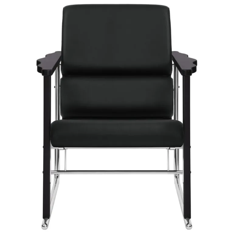 Hem Experiment lounge chair 502, black - black leather