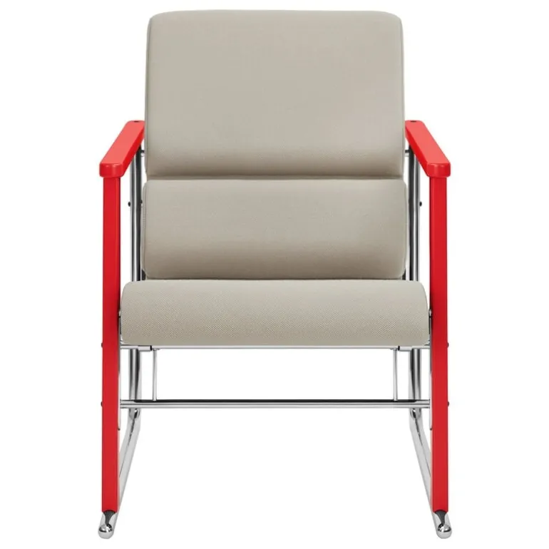 Hem Experiment lounge chair 503, red - light beige