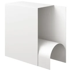 Hem Glyph Alpha side table, grey white