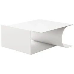 Hem Glyph Alpha side table, grey white