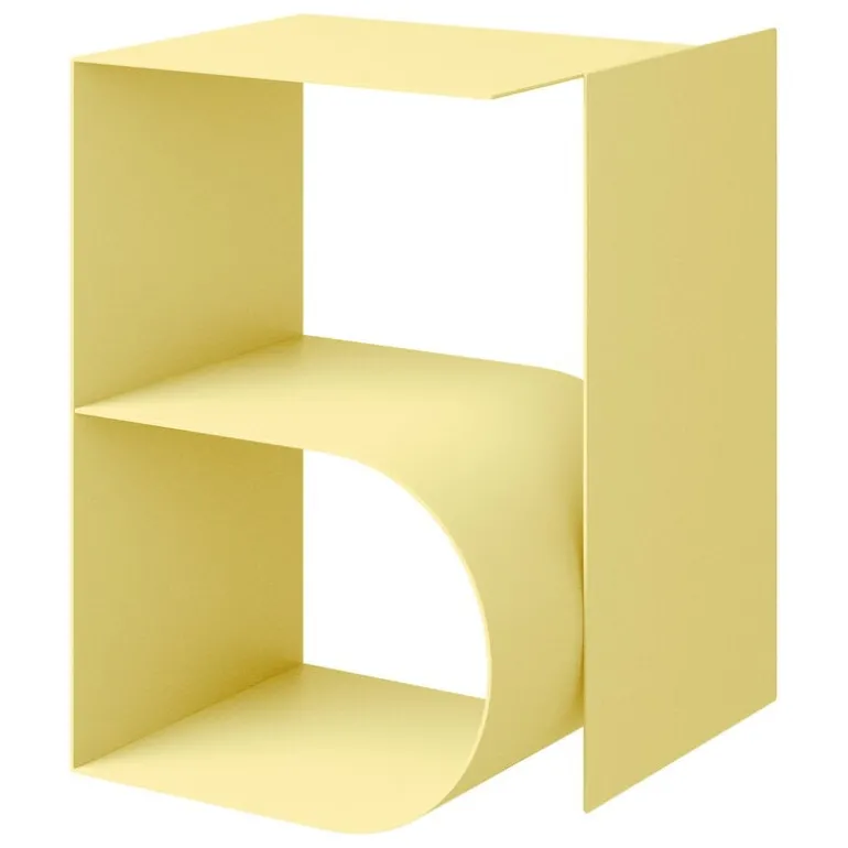 Hem Glyph Beta side table, wax yellow