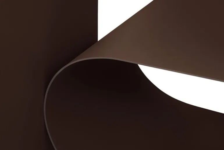 Hem Glyph Beta side table, chocolate brown