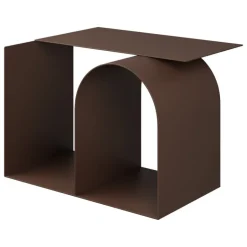 Hem Glyph Beta side table, chocolate brown
