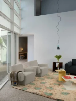 Hem Glyph Beta side table, chocolate brown