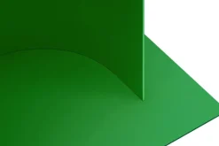 Hem Glyph Gamma side table, pure green