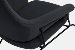 Hem Hai lounge chair, charcoal