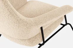 Hem Hai lounge chair, eggshell boucle