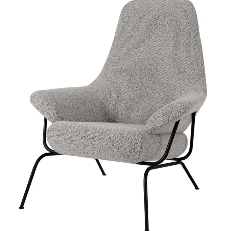 Hem Hai lounge chair, pebble boucle