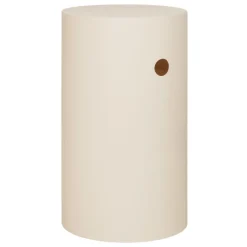 Hem Hide pedestal, ivory