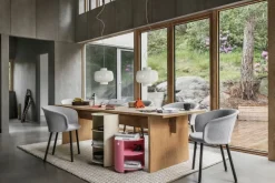 Hem Hide pedestal, ivory