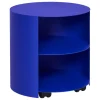 Hem Hide side table, ultramarine