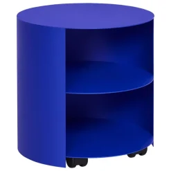 Hem Hide side table, ultramarine