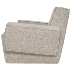 Hem Hunk lounge chair with armrests, Tiree Swan