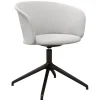 Hem Kendo swivel chair, porcelain - black