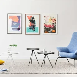 Hem Key coffee table, ash - black