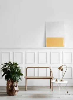 Hem Key coffee table, white